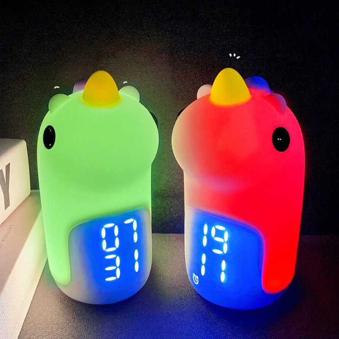 Unilora DreamLight Väckarklocka | Enhörningsdesign | Timer &amp; LED Nattlampa | Barnrumsinredning