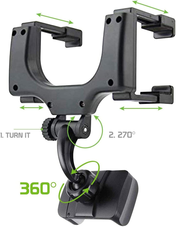 Pro Max 360° Bakspegels telefonhållare