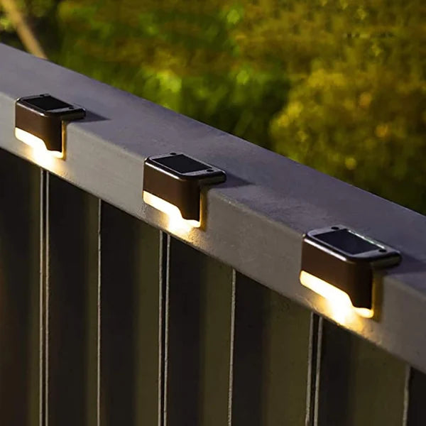 Solenergidriven terrassbelysning för utomhusbruk