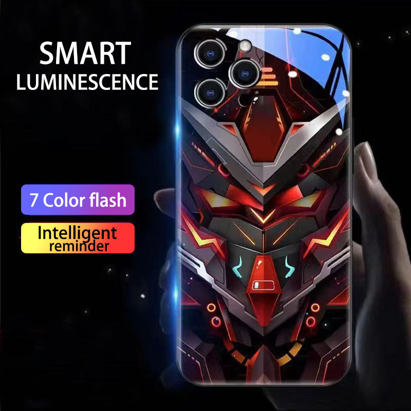 Cool Mecha Apple Smart Flash Telefonfodral