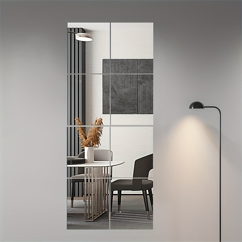 EleganceMirror – Lyxiga 3D Akryl Spegelplattor Set