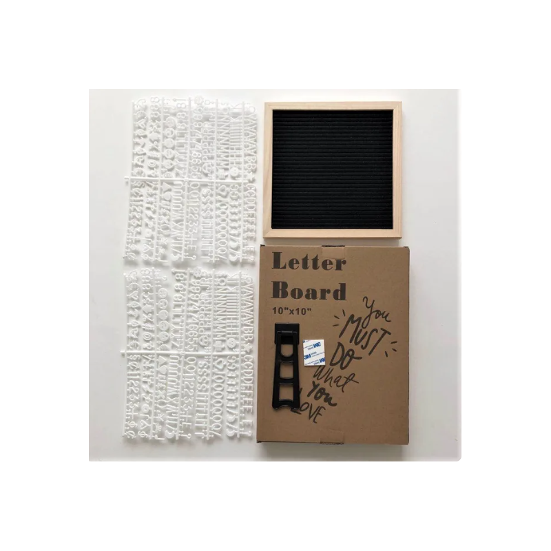 Felt Bokstav Meddelandeboard