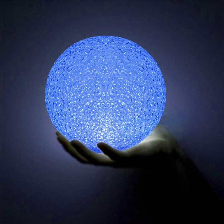 Glödande Boll Nattlampa