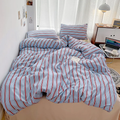 Nordiska Randiga Sängkläder Set