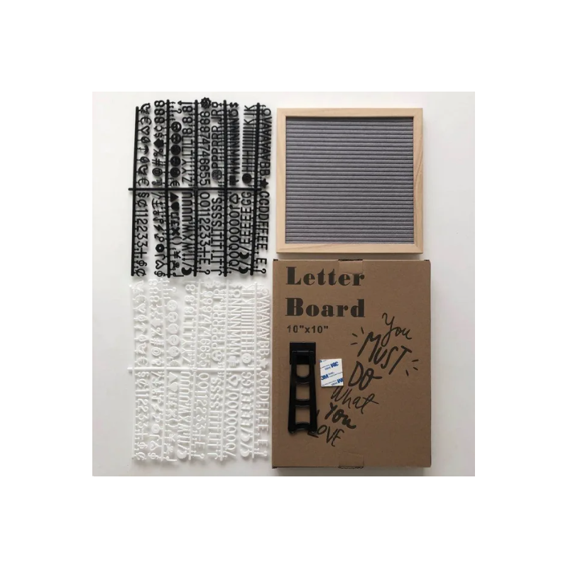 Felt Bokstav Meddelandeboard