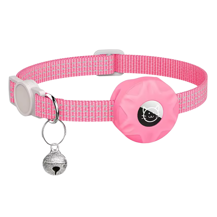 Husdjurssäkerhetsset – Smart hund- och katttracker med reflexhalsband