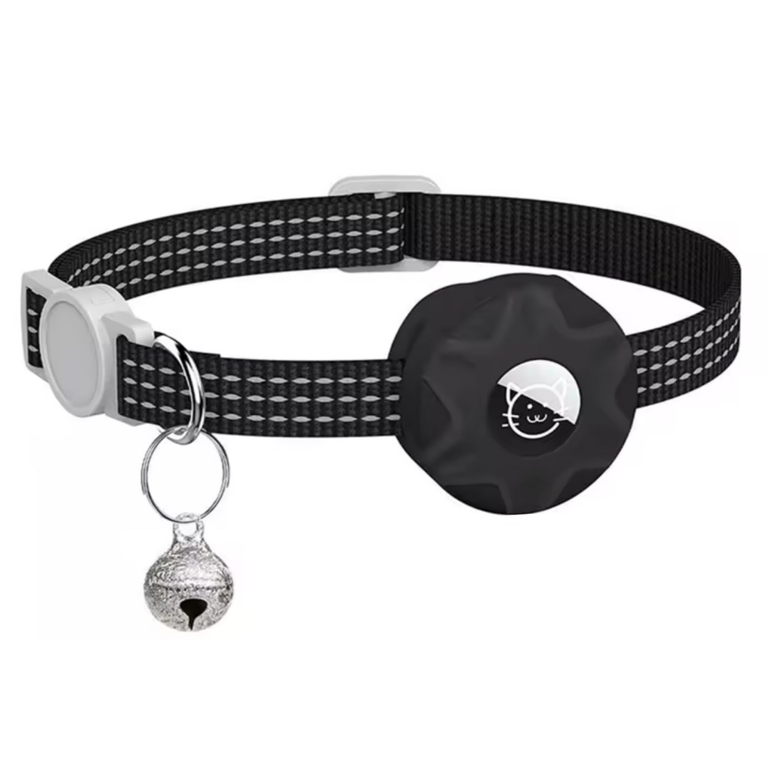 Husdjurssäkerhetsset – Smart hund- och katttracker med reflexhalsband