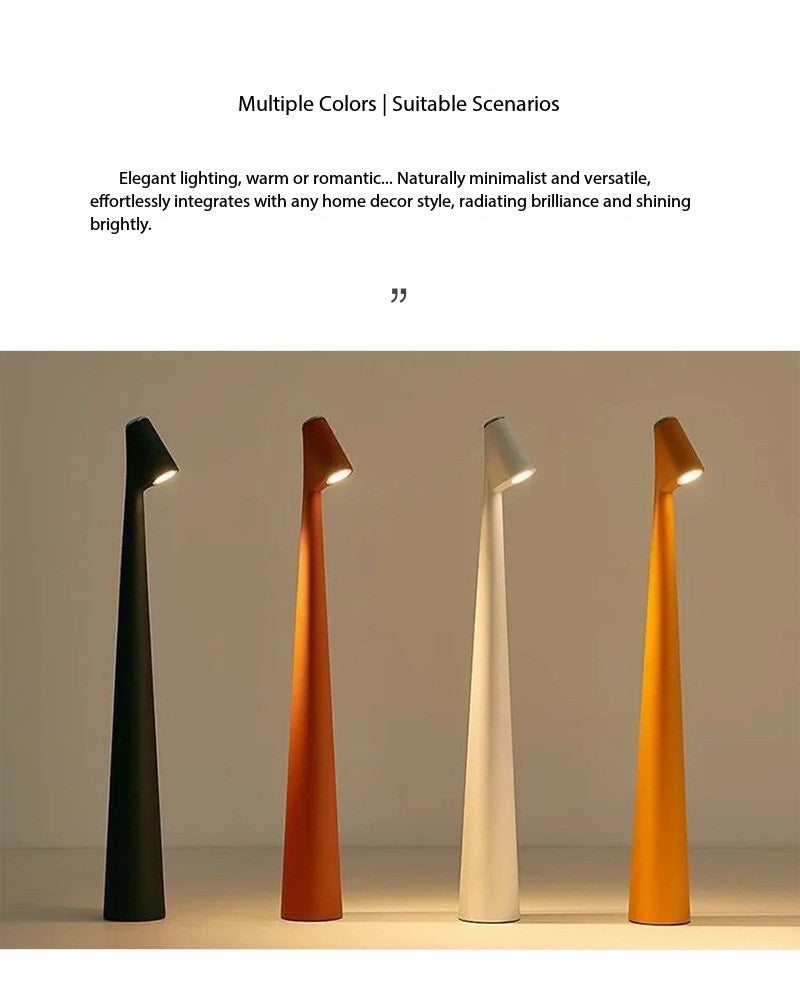 Gao Fushuai Uppladdningsbar Bordslampa Sängbord Avancerad Lampa Kreativ Dekorativ Nattlampa Skrivbords Atmosfärslampa
