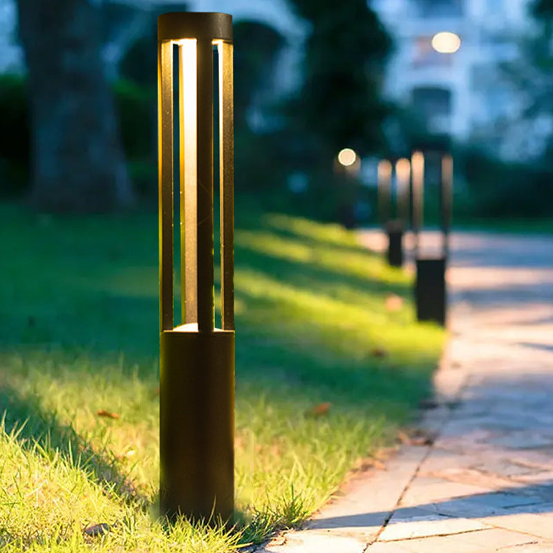 Led gräslampa enkel mode konst golvlampa trädgård park väg belysning landskapslampa