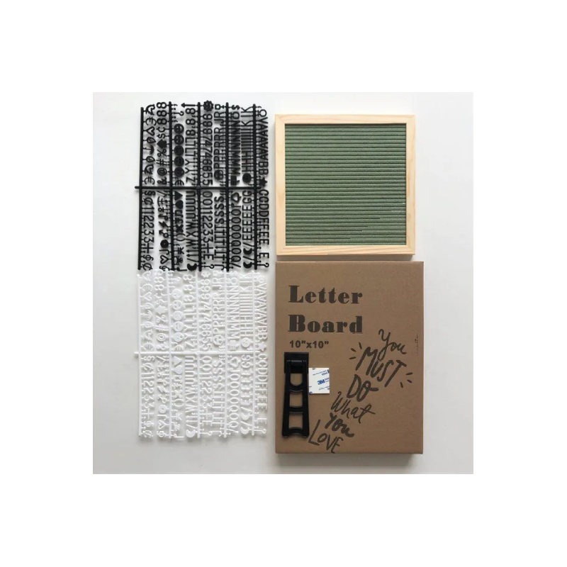 Felt Bokstav Meddelandeboard