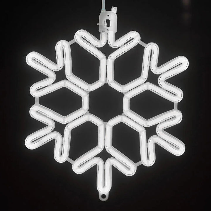 Vattentät LED Snöflinga Lampa för Festlig Vinterdekoration