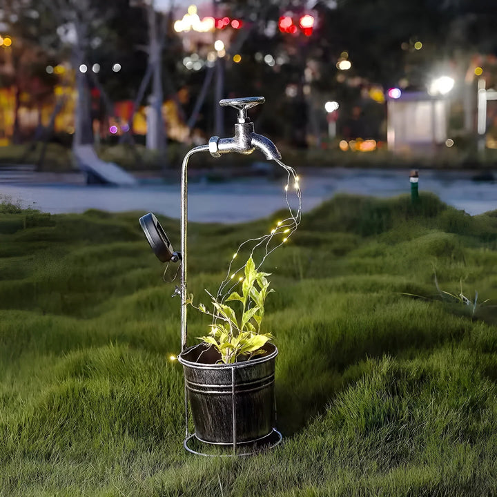 LumiTap – Solkraftad Utomhus Trädgårdslampa