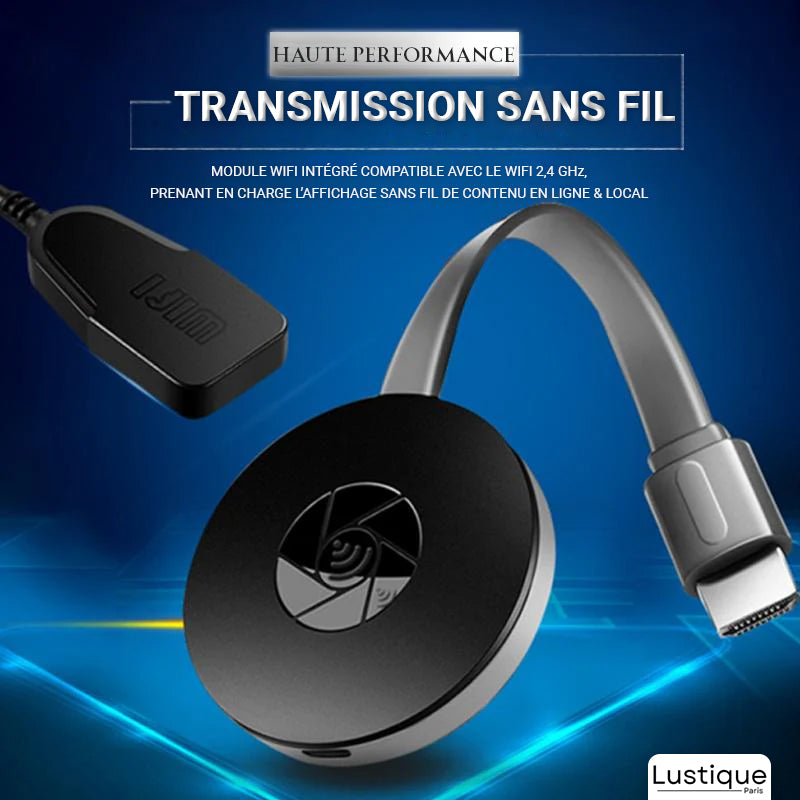 Trådlös HDMI Display Adapter | MediaLink 1080P WiFi Skärm Spegling för Android, iOS, Windows &amp; Mac
