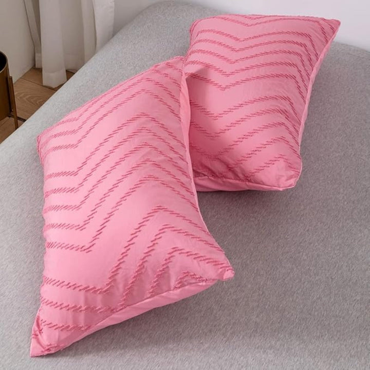 Chevron Plush Quilt Cover | 3 delar Set