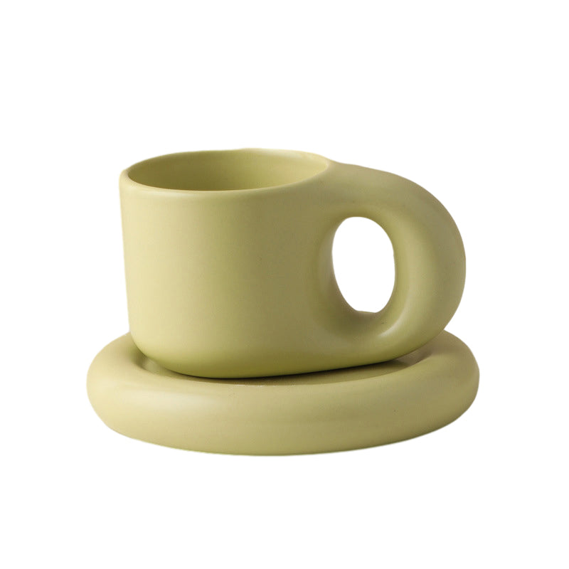 Nordisk Minimalistisk Söt Tjock Mugg