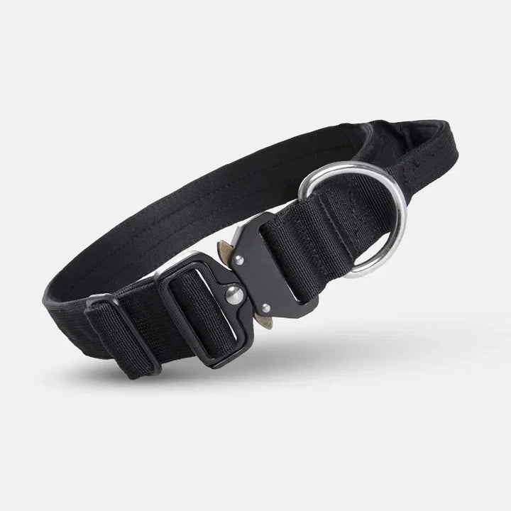 Taktisk Hundhalsband med Handtag – GripMaster