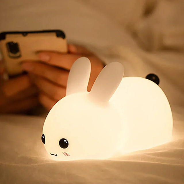 Söt Kanin Nattlampa - BunnyGlow