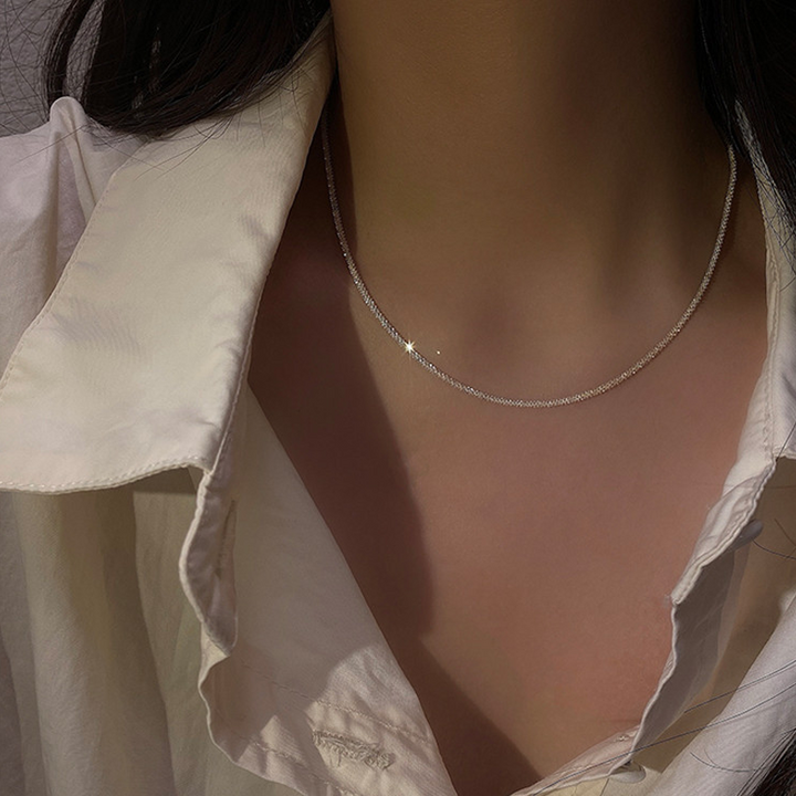 Mode Nyckelbenkedja Kort Halsband