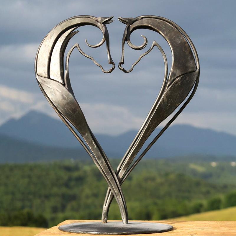 Hästs skulptur dekoration