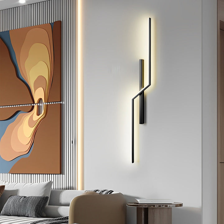 Lines Kreativ LED Modern Minimalistisk Vägglampa Dekorativa Vägglampor Belysning