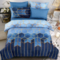 Golden Cosmo Hive | 3-delade Duvet-set