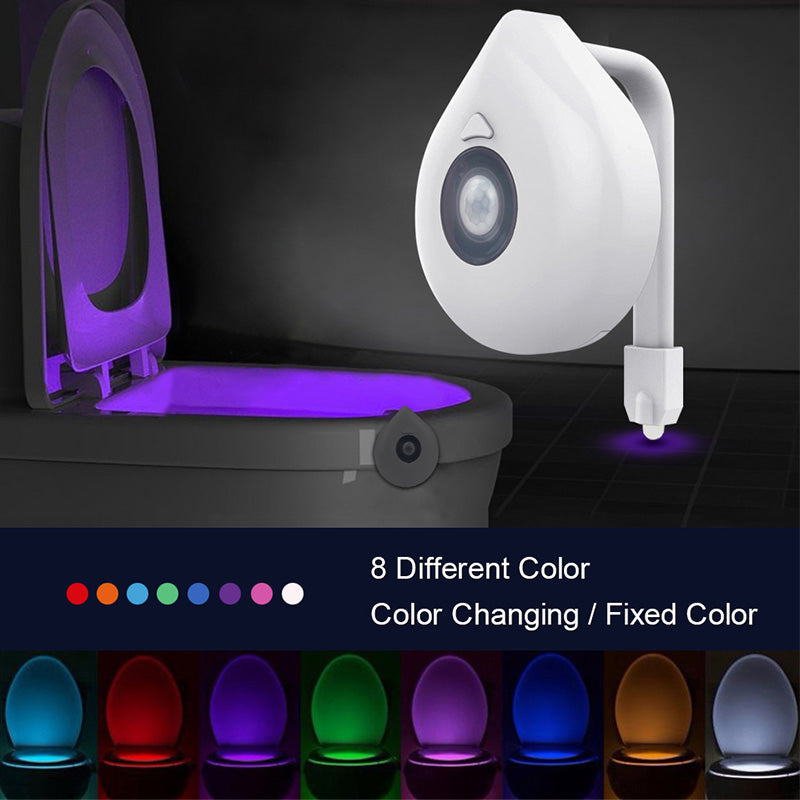 LED Induktions Toalett Nattljus