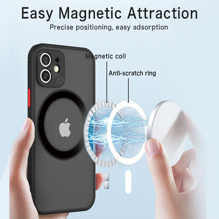 Elegant Magsafe Stötsäker iPhone-fodral