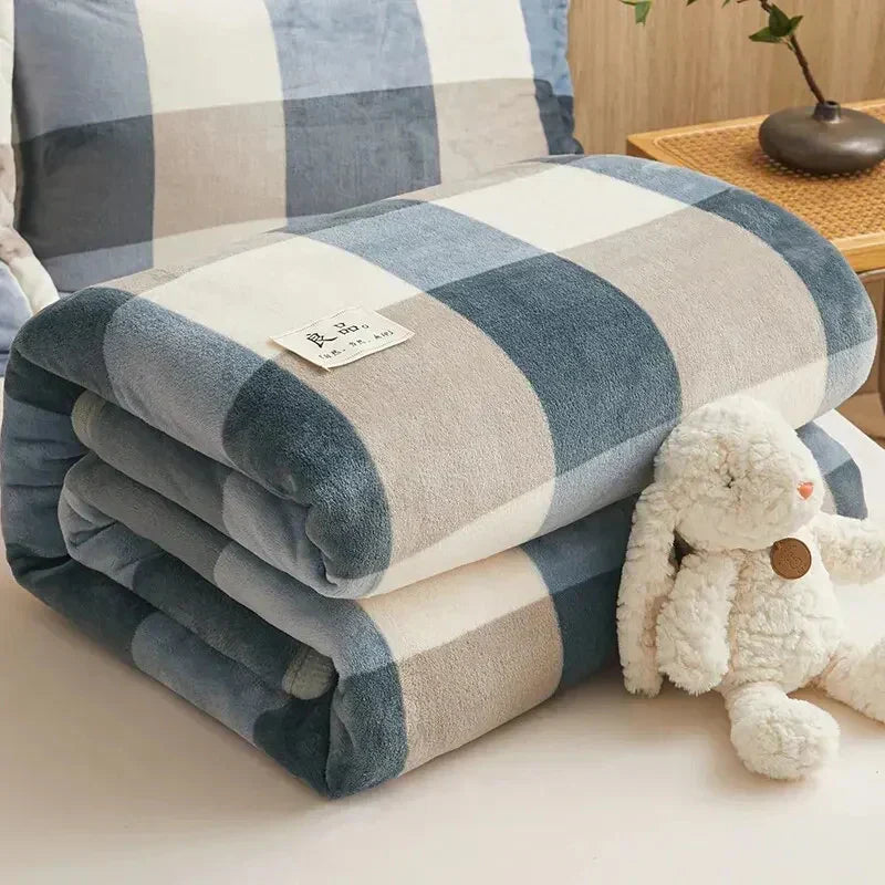 Tjock Flanellfilt - FlannelWarm