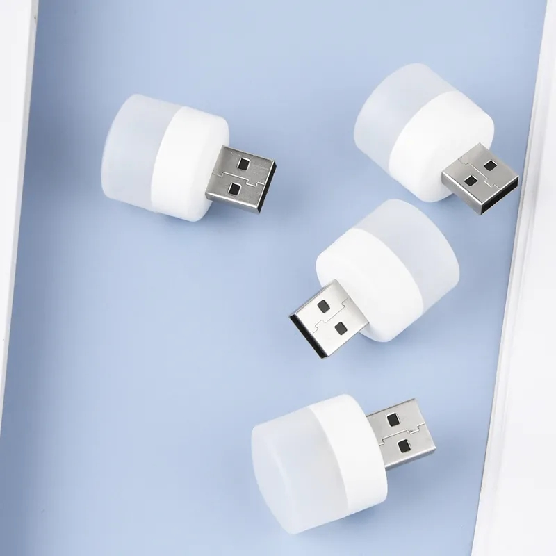 USB LED Ögon Skydd Liten Nattlampa
