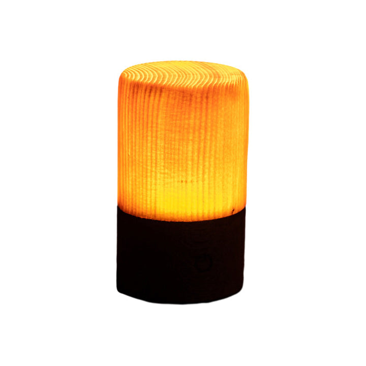 LumiWood – LED-bordslampa med batteri och touchkontroll
