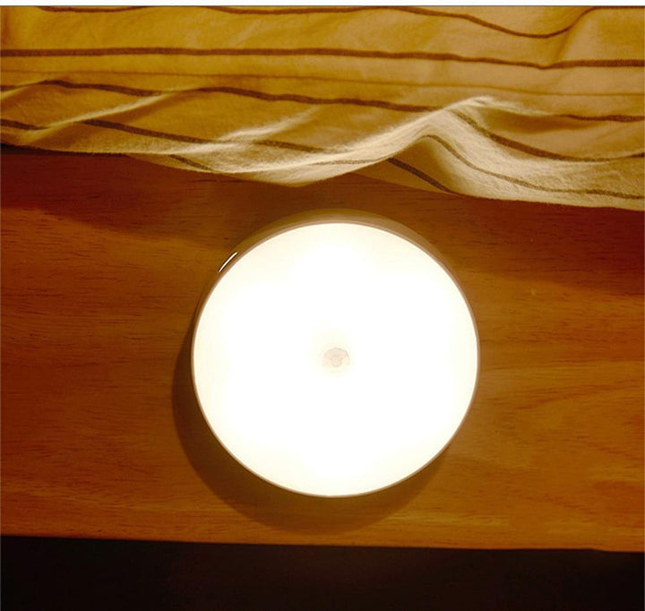 Uppladdningsbar Rörelsesensor LED USB Nattlampa