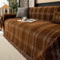 Chesterfield Rutig Sofföverdrag