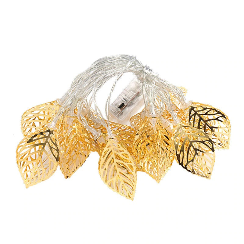 Gyllene Blad Fairy Lights