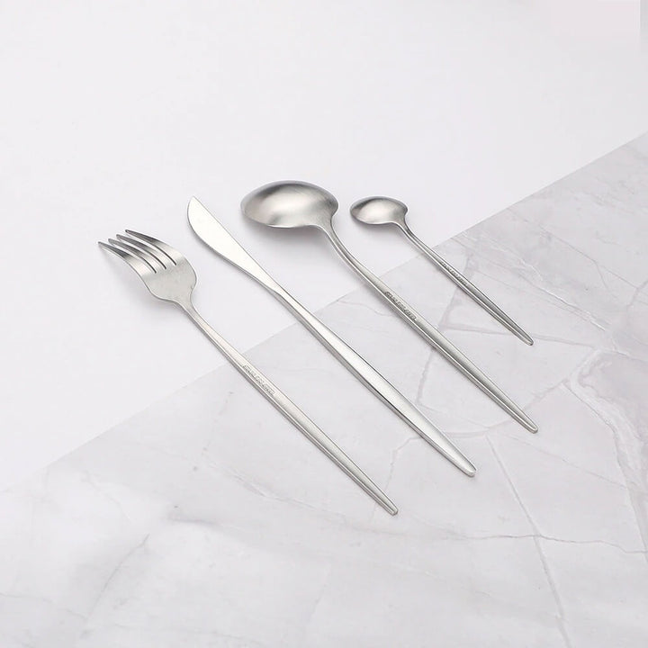 Modern Silverbestick Set