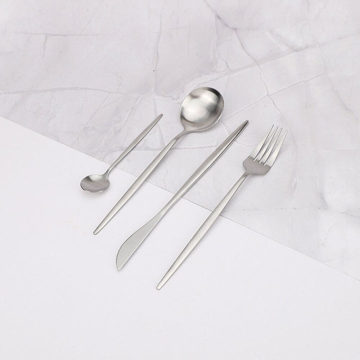 Modern Silverbestick Set