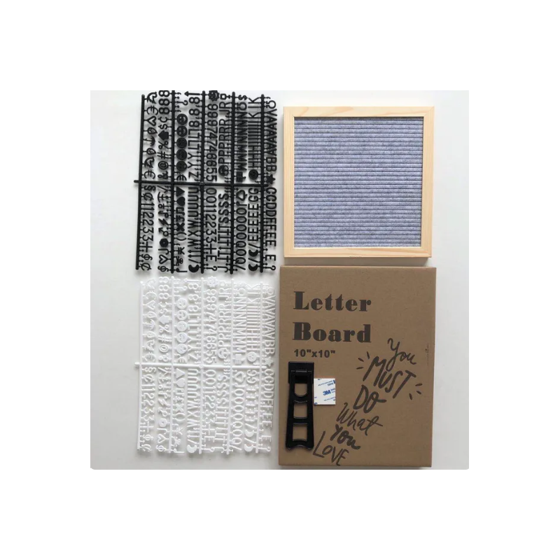 Felt Bokstav Meddelandeboard