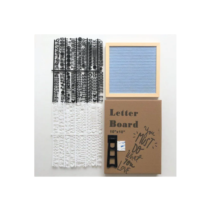 Felt Bokstav Meddelandeboard