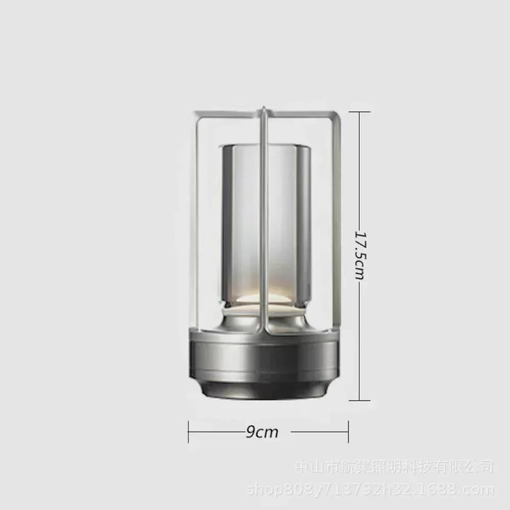 Vattentät och Portabel Kristall Bordslampa - AuroraGlow