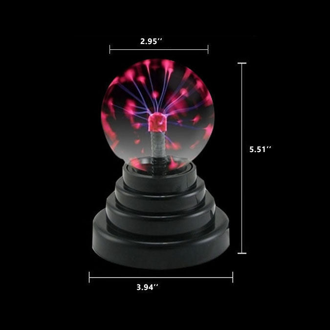 Magisk Elektrostatisk Jonboll Ljus Blinkande Boll Nattlampa Ambient Lampa