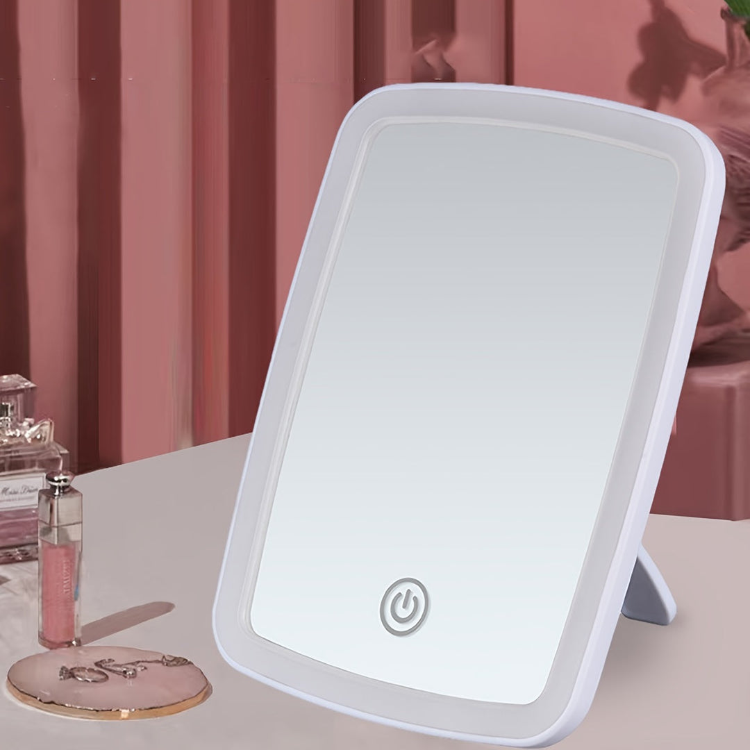 BloomMirror - Elegant LED Makeup Spegel USB Uppladdningsbar