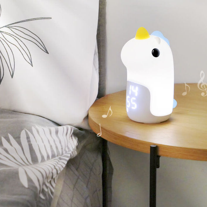 Unilora DreamLight Väckarklocka | Enhörningsdesign | Timer &amp; LED Nattlampa | Barnrumsinredning