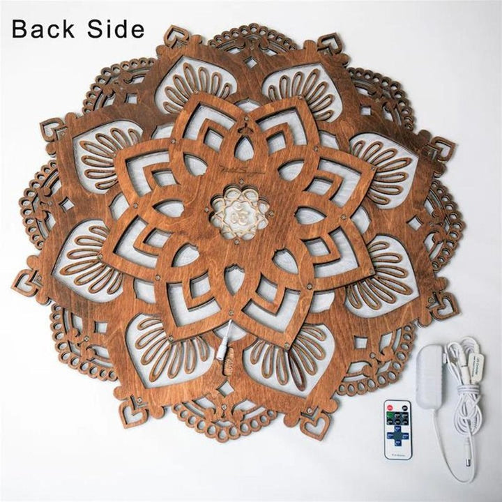 Mandala Yoga Rum Nattlampa LED