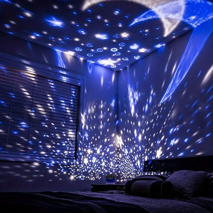 Stjärnprojektor Nattlampa - Luna |