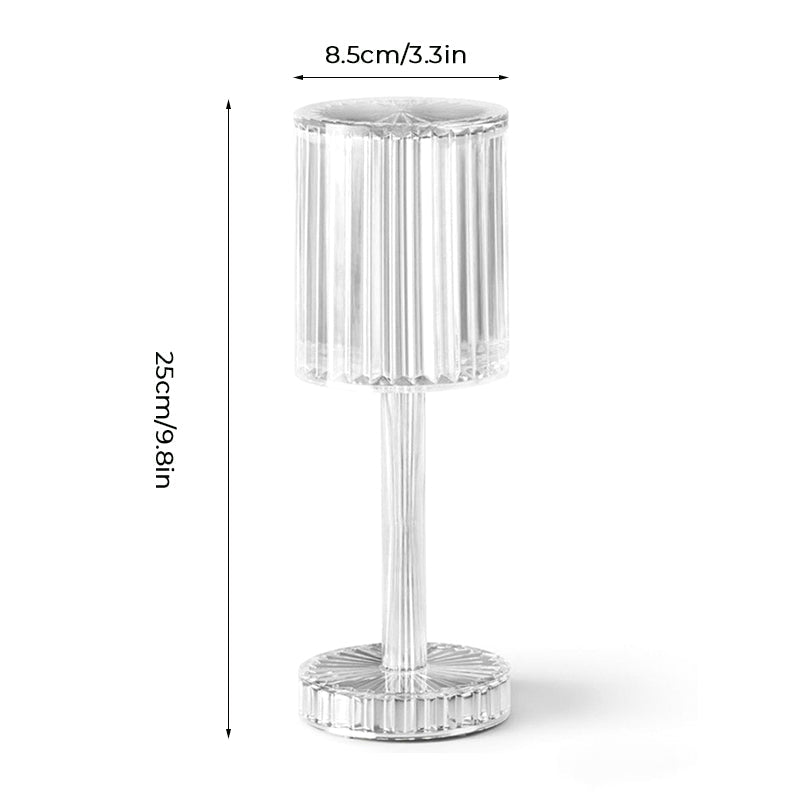 Touch Control Gatsby Crystal Lamp