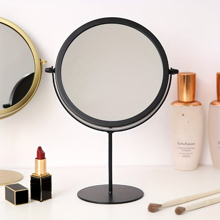 VintageGlow – Justerbar Makeup Spegel med Järnram