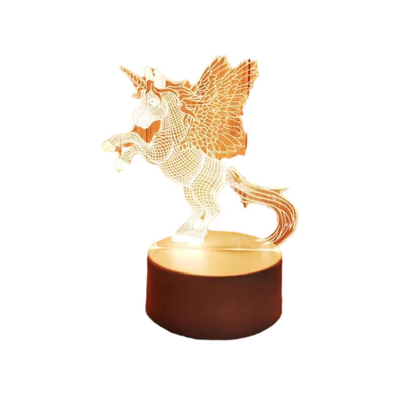 3D Nattlampa Usb