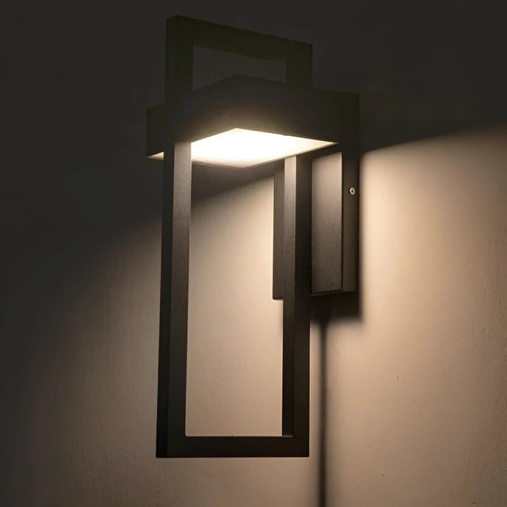 GlowCraft – Väderbeständig Utomhusvägglampa