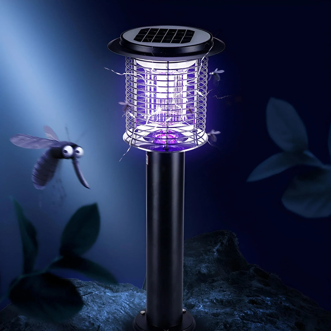 ZapGuard – Solcellsmyggdödande Trädgårdslampa