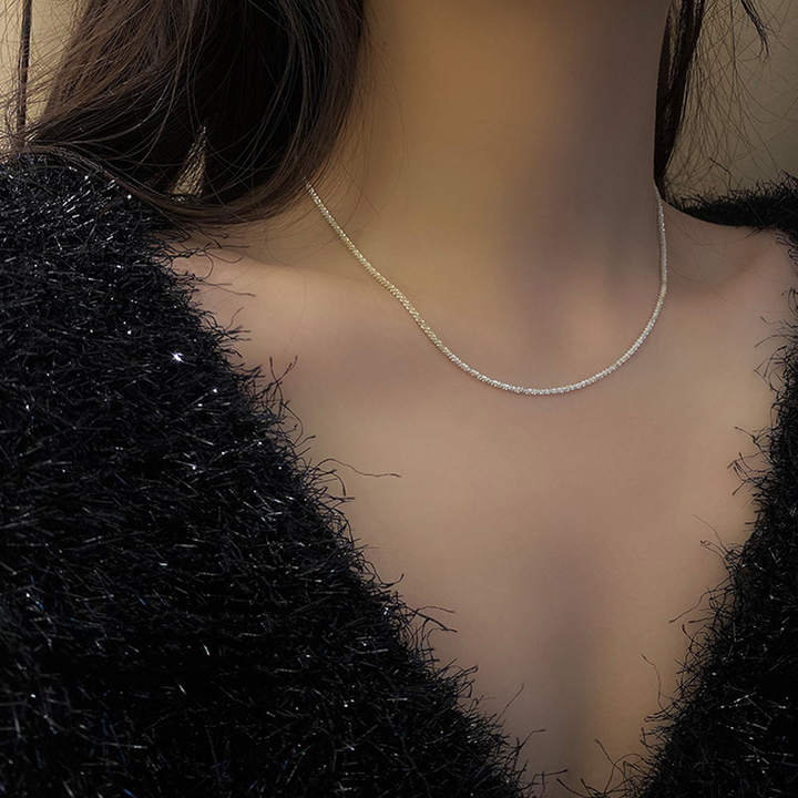 Mode Nyckelbenkedja Kort Halsband
