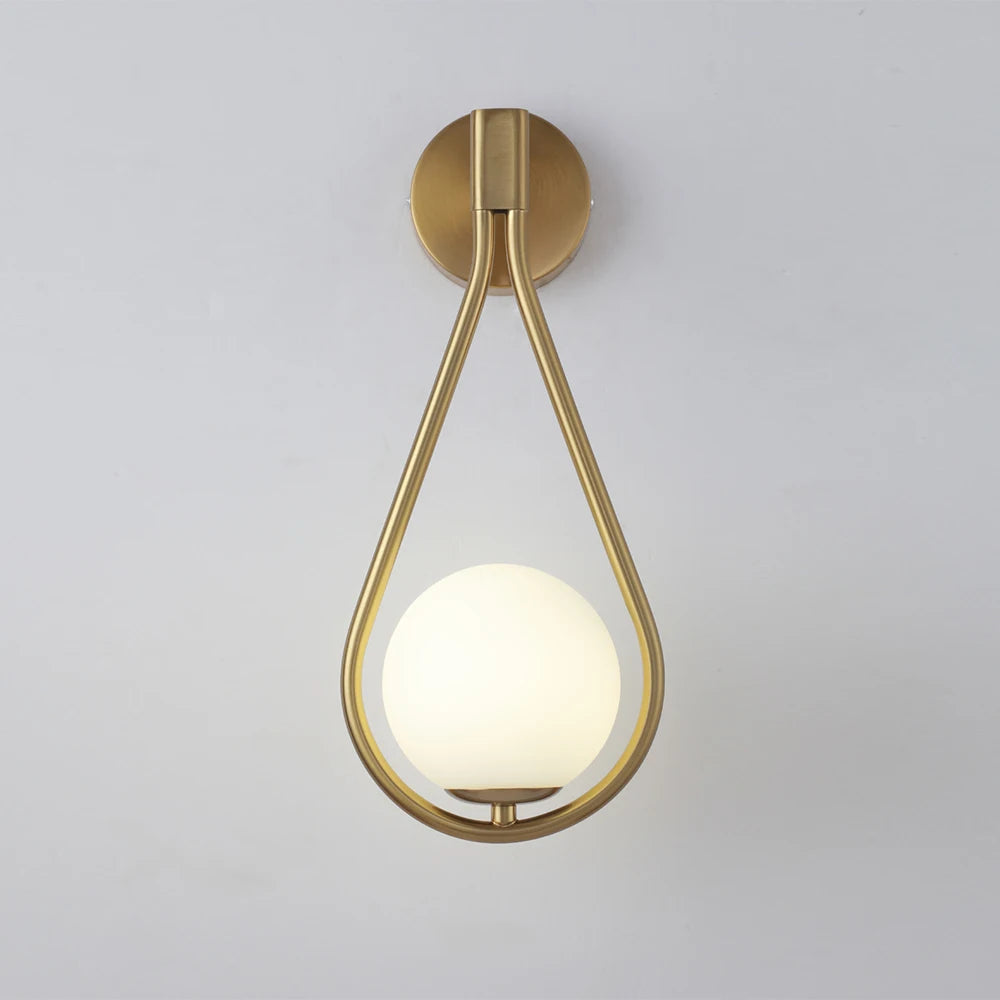 Ljus - Vägglampa från mitten av seklet